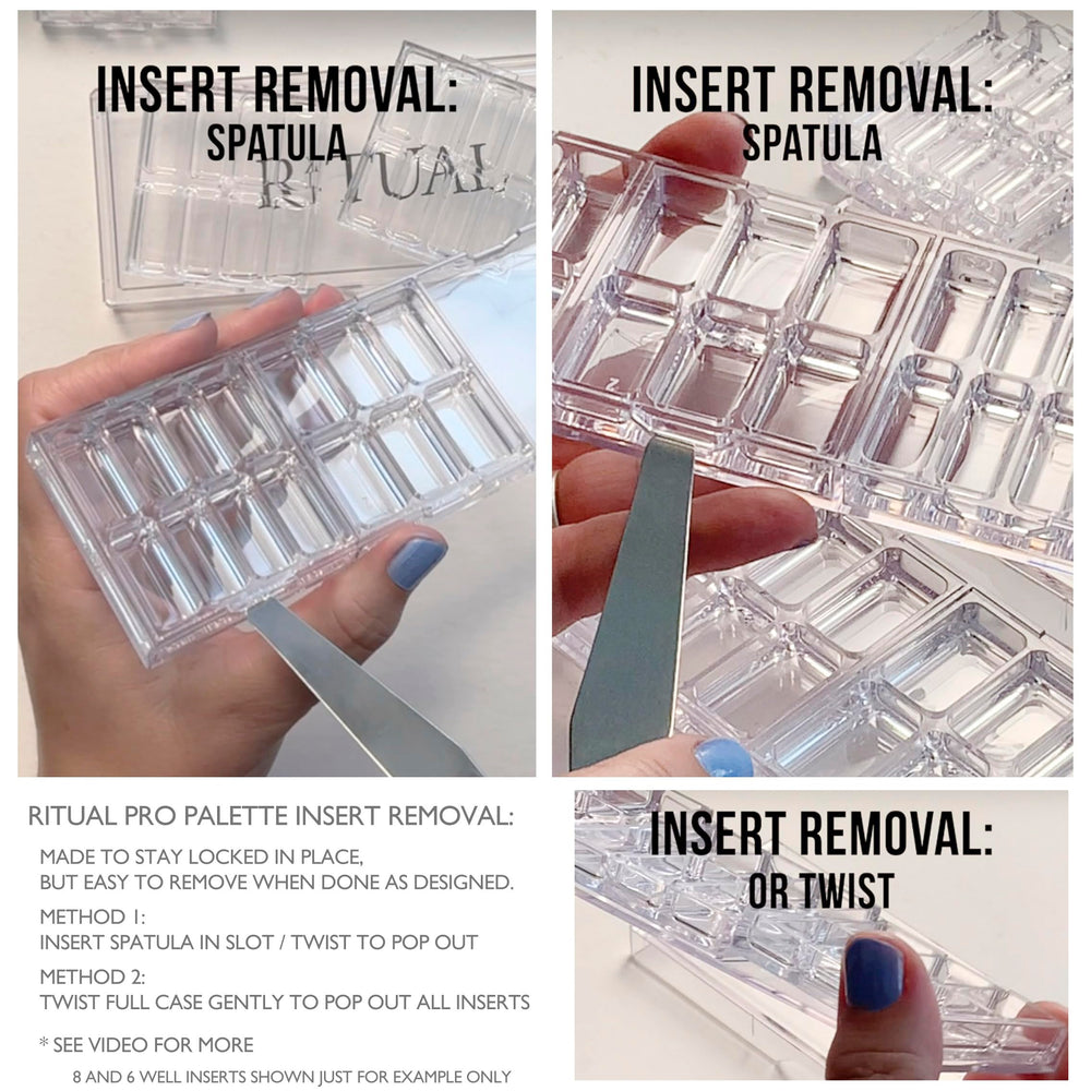 KIT RITUAL UV coated lid preserves color integrity.