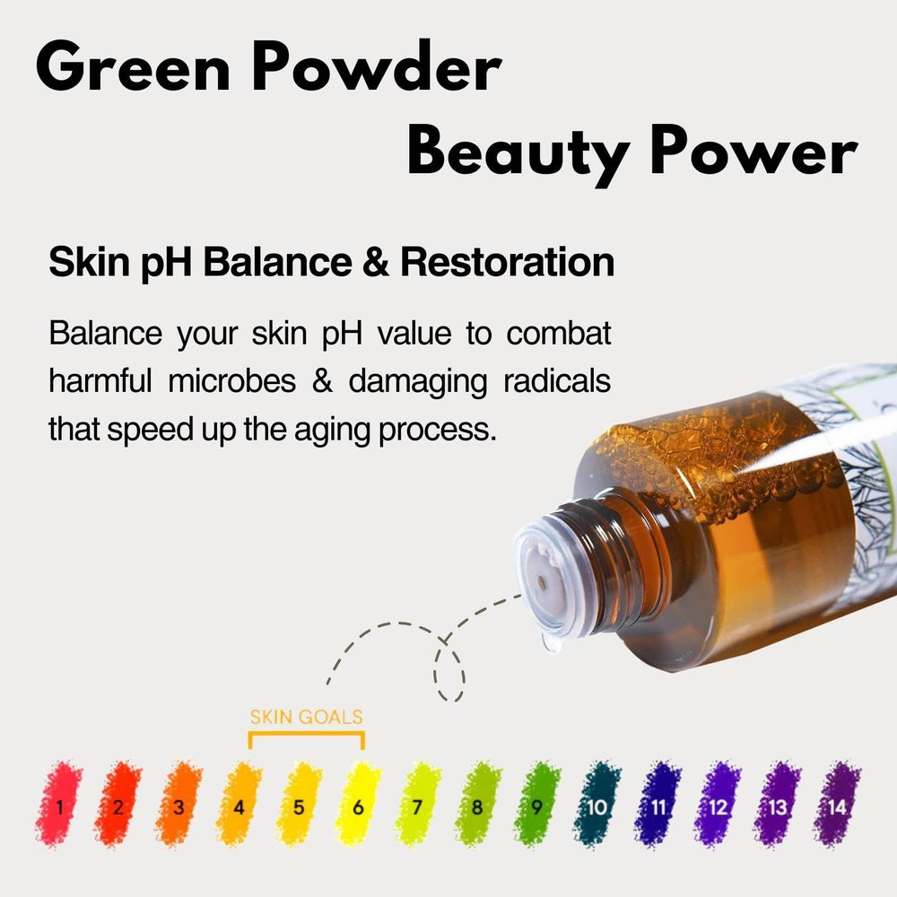 Oil-free hydration with KITAO Matcha Face Lotion for fresh feel