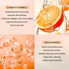 KIUORET Vitamin C eye cream jar for under-eye hydration
