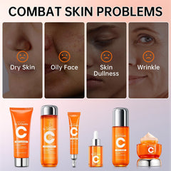 KIUORET Vitamin C serum bottle delivering brightening hydration