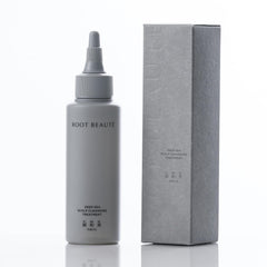 KIWABI Root Beaute Deep Sea Scalp Detox bottle demonstrates mineral-rich hydration for sensitive scalps.