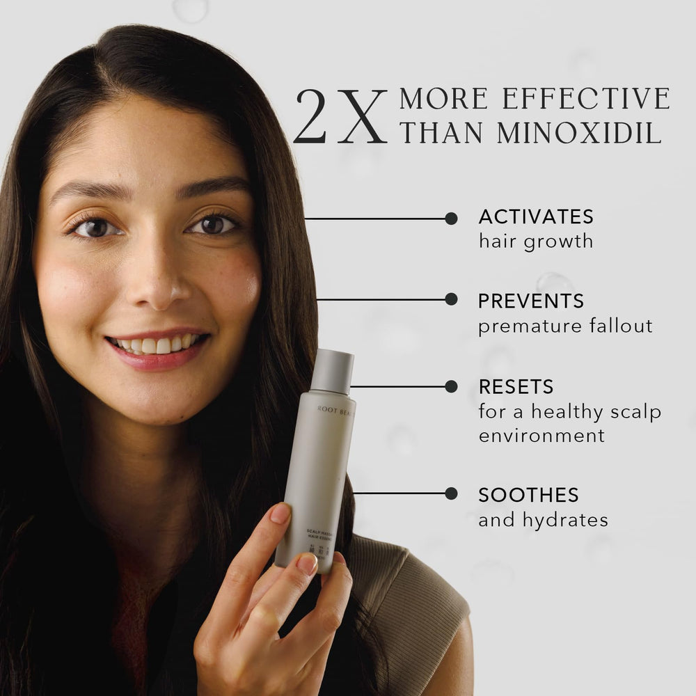 KIWABI Root Beaute fragrance-free label on bottle for sensitive scalps