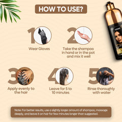 Kiwinz Professional ammonia-free formula suitable for all hair types.