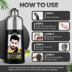 Kiwinz Professional color remains vibrant and fresh for weeks