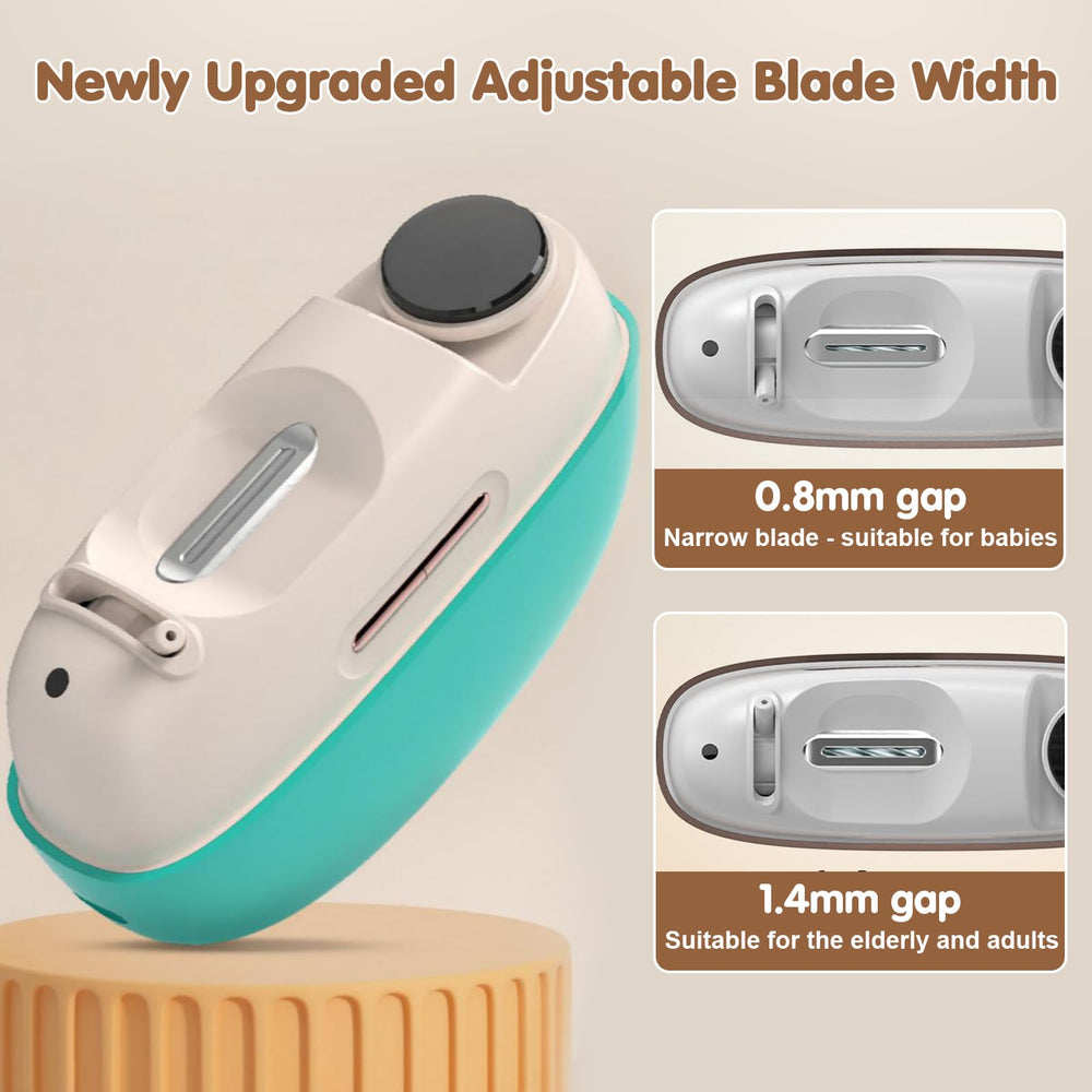 Kiwtreby Electric Nail Clipper all in one polishing feature for smooth nails