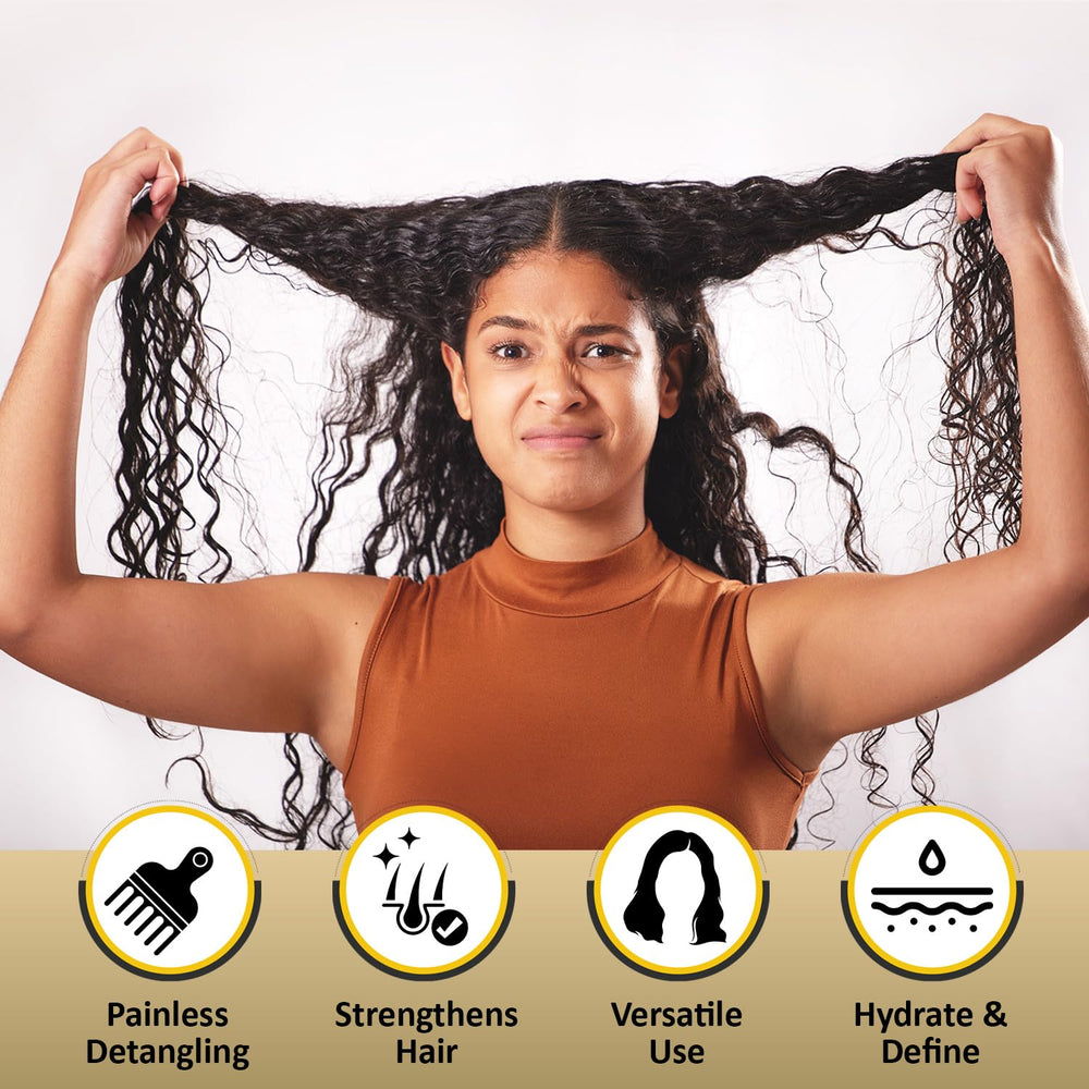 KizaiaCare Ultimate Matted Hair Detangler for kids and adults supports gentle detangling