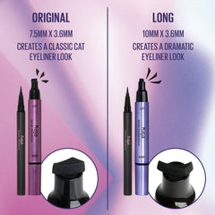 KAJA avocado extract supports gentle comfort during eyeliner application.