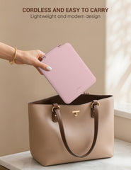 klarh rose-pink finish adds style to any vanity or bathroom.