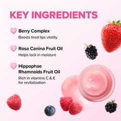Close-up of the gentle exfoliating texture in KLAVUU lip scrub
