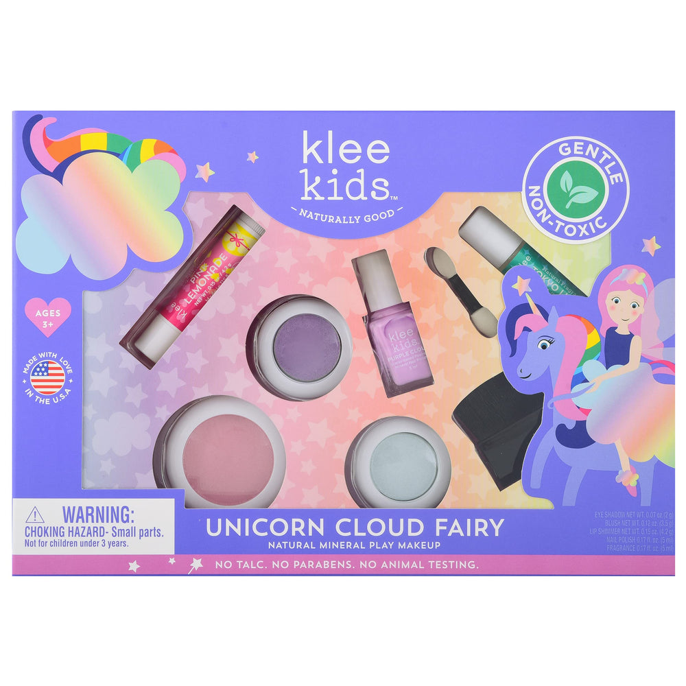 Klee Naturals LunaStar kit box featuring unicorn cloud theme inviting imaginative play.
