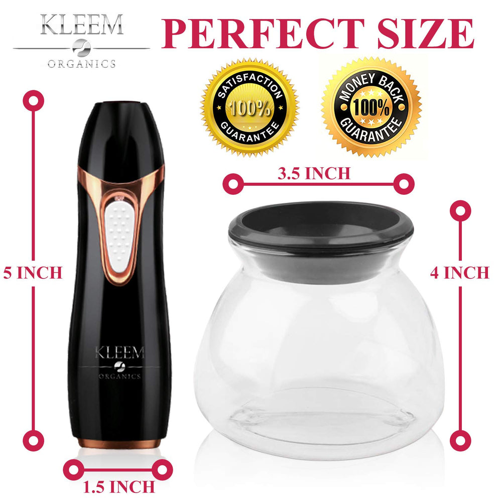 60 ml cleaner shampoo included for fresh cleaning results