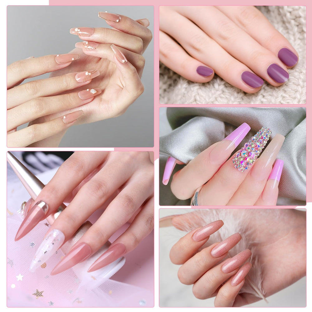 Klemon nail art brushes and pens set for precise detailing