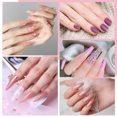 Klemon nail art brushes and pens set for precise detailing