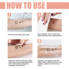 KlsyChry cream massaged into the arm for gentle, target-area treatment.