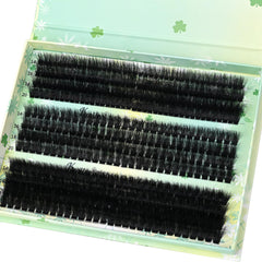 kmilro Thick Lash Clusters 16mm offer natural density with 3D fluff for everyday wear.