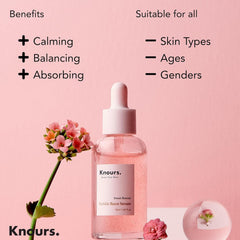 Knours 5xHA serum texture close-up for plump skin feel