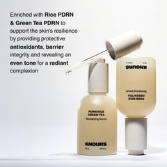 Knours Japanese Clover brightening focus for refined pores and even tone.