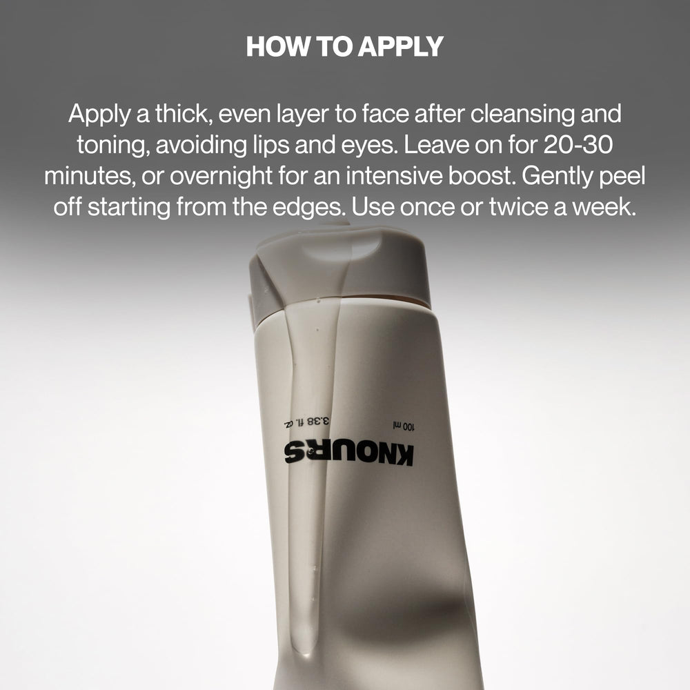 Knours Vitamin C firming finish yields bright, luminous skin after removal
