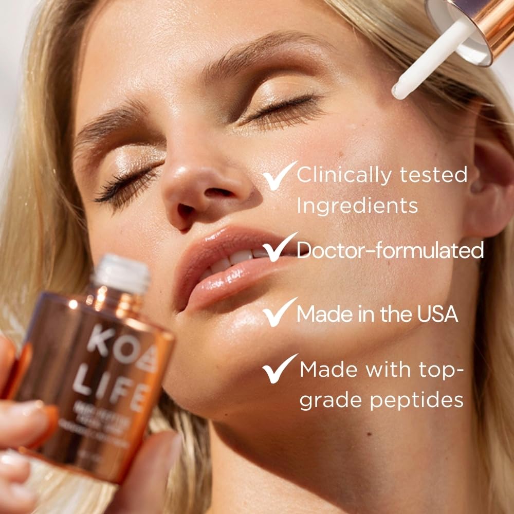 Close-up of KOA LIFE NAD Serum dropper for precise application