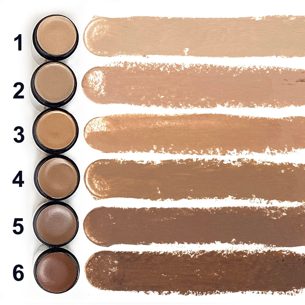 Kode Mens Concealer applicator blending with fingertips for seamless skin tone correction.