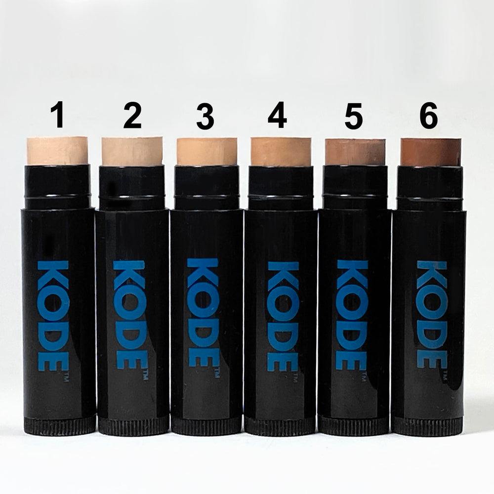 Kode Mens Concealer small amount gives long-lasting coverage and portability.