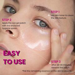 KOEC Calcium Volume Balm and Eye Patch duo; supports daily moisture and firmness.