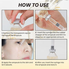 KOEC skin after use shows firmer look and hydration.