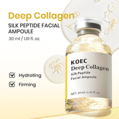 KOEC syringe dispensing serum for precise, mess-free application.