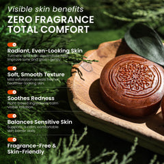 Koji White vegan fragrance-free label signals clean beauty.