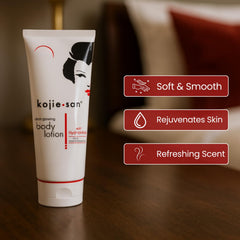 Kojie San Kojic Acid Lotion with shea butter delivers deep nourishment