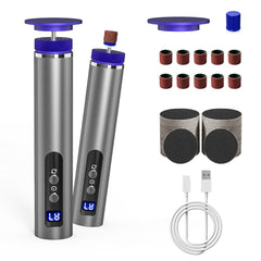 KOKABI electric foot file with 360° head for smooth at-home care