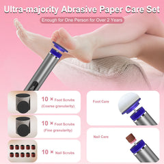 KOKABI ergonomic grip for steady, comfortable callus removal