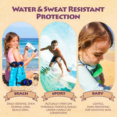 Kokua Sun Care reef safe label on packaging indicating eco friendly choice