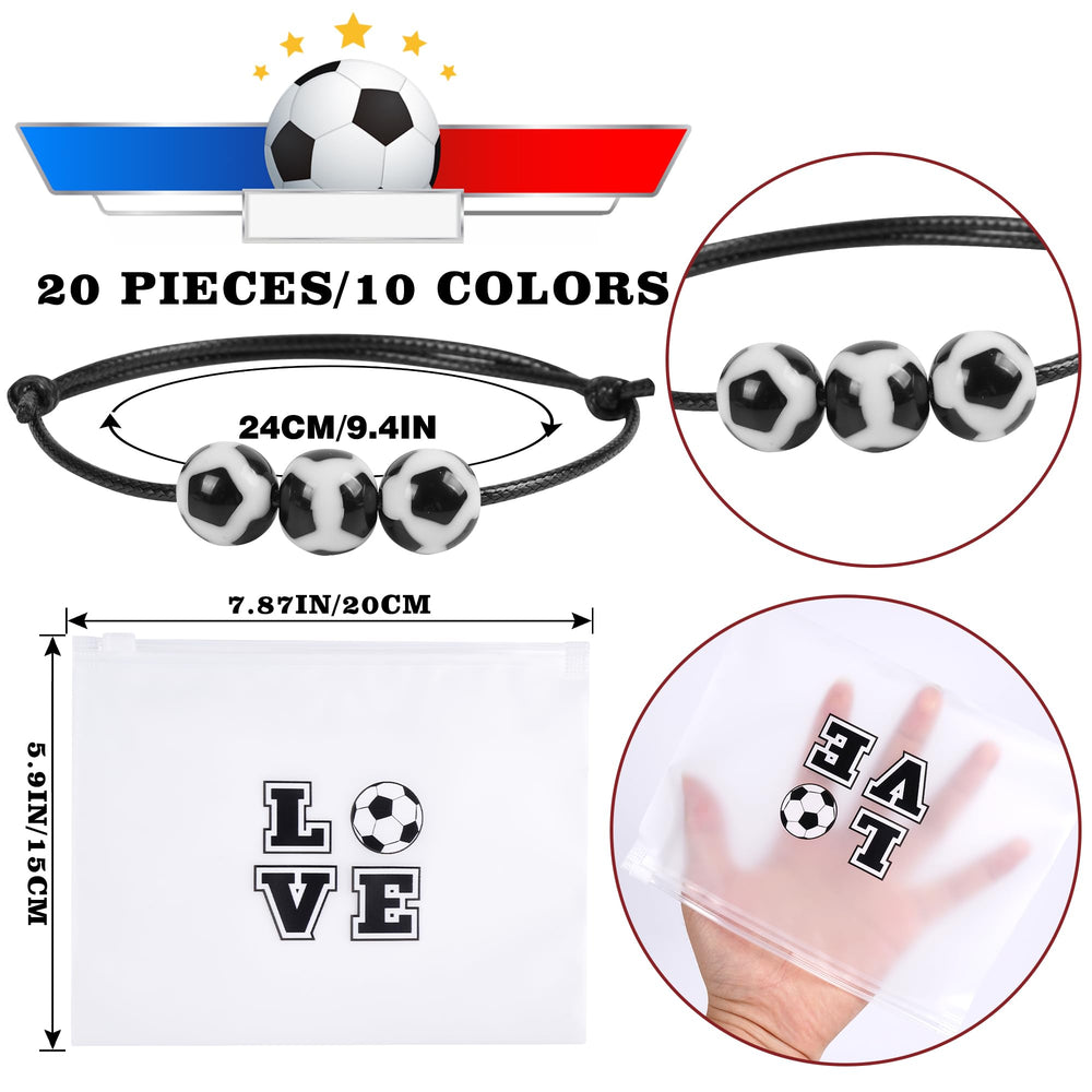 Kolewo4ever Soccer Ball Keychains help organize bags while adding sporty flair