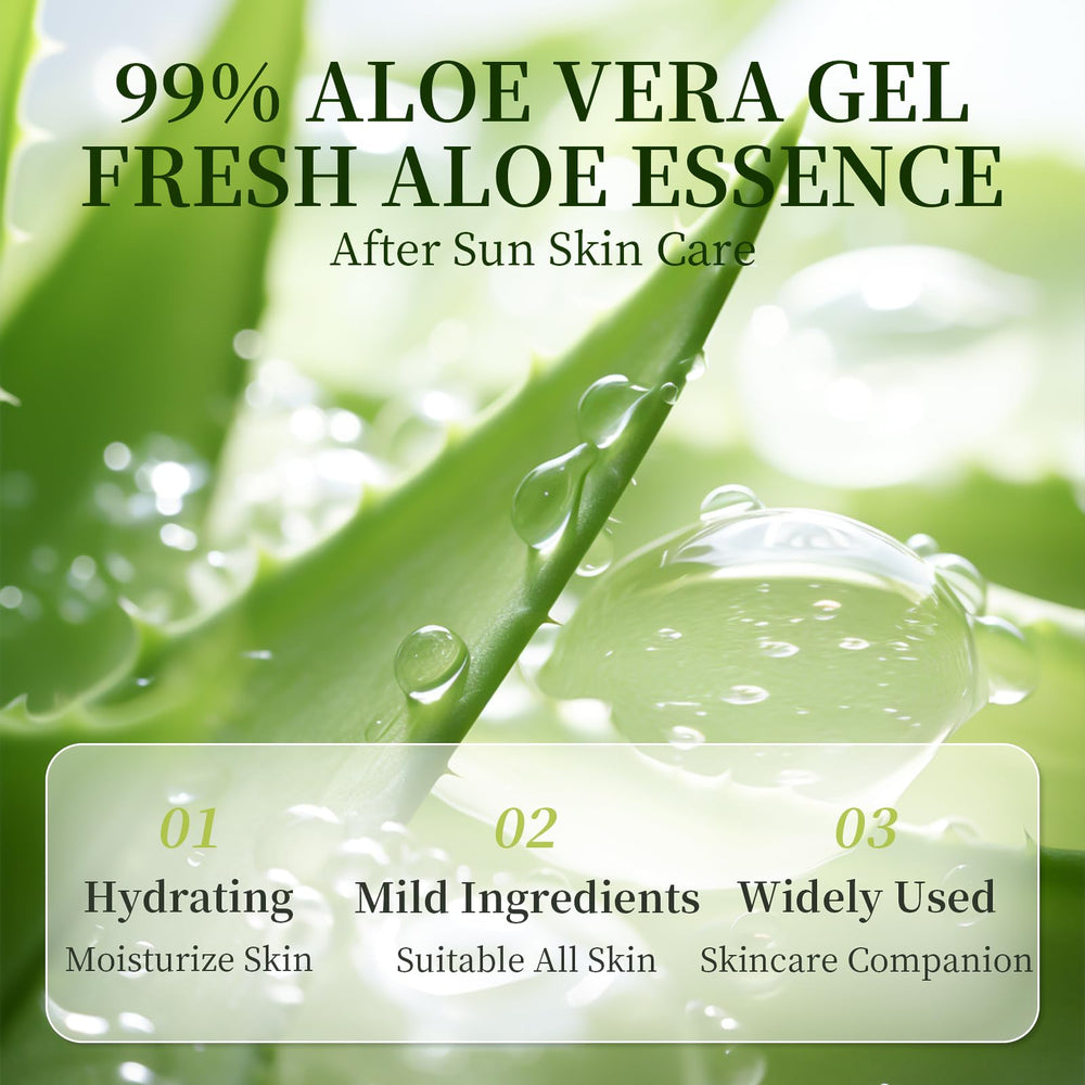 KONEUK Aloe Vera Gel travel-size pack ideal for outdoor relief.