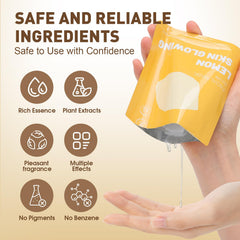 KONEUK lemon collagen mask revives dull skin with refreshing hydration