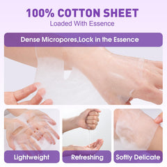 KONEUK colorful mask sheets show variety for different skin needs.