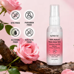 KONEUK cucumber bottle mist delivers cooling feel and instant refresh