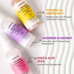 KONEUK lavender-coconut bottle offers soothing aroma and gentle hydration
