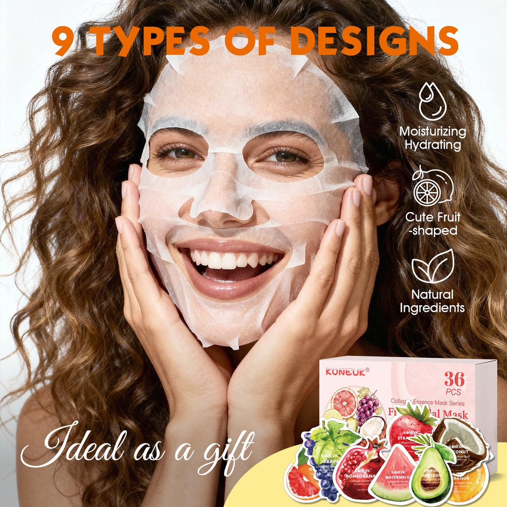 KONEUK pomegranate mask for nourishment and soothing feel