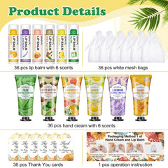 Koneuk lip balm bulk sets with six scents for giveaways and favors