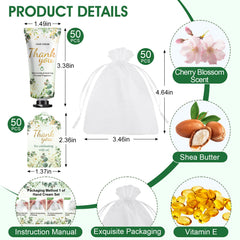 KONEUK organza gift bags pack for gifting hand creams.
