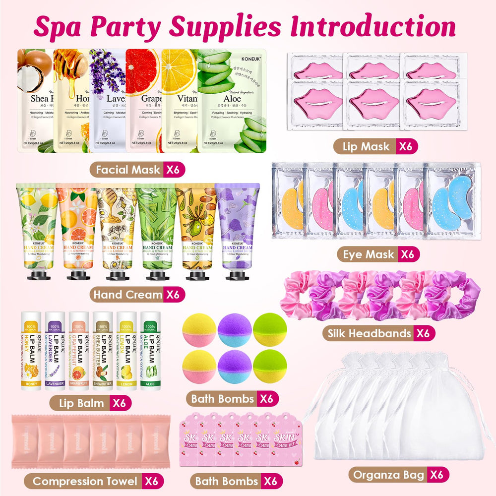 KONEUK spa party hand cream soothing dry hands at sleepover
