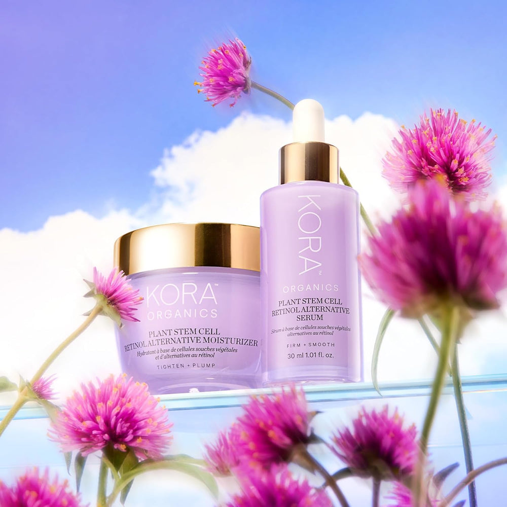 KORA Organics certified organic and cruelty-free badge on packaging