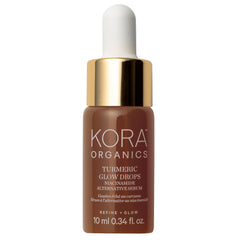 KORA Organics Turmeric Glow Drops bottle for radiant, hydrated skin.