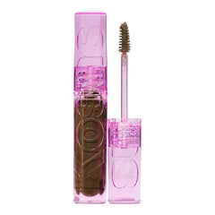 Kosas Air Brow Tinted Gel applicator demonstrates precise feathered brows and controlled pigment