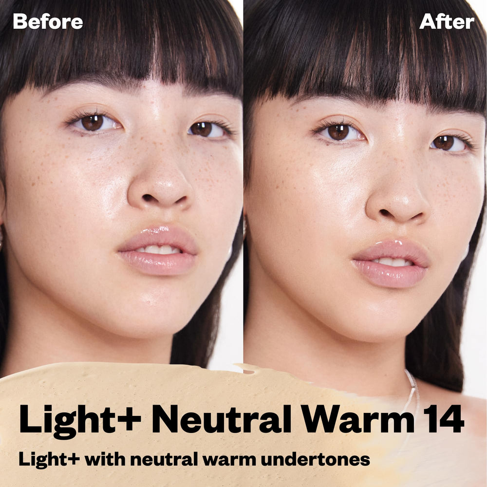 Kosas BB Burst swatch showing light, buildable coverage for a fresh look.
