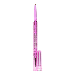 Kosas Brow Pop dual-action tip closeup showing precise triangle nib for natural color