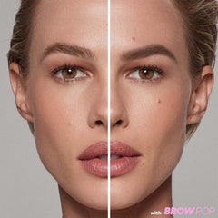 Kosas Brow Pop fill-side focuses on quick sparse-area filling.