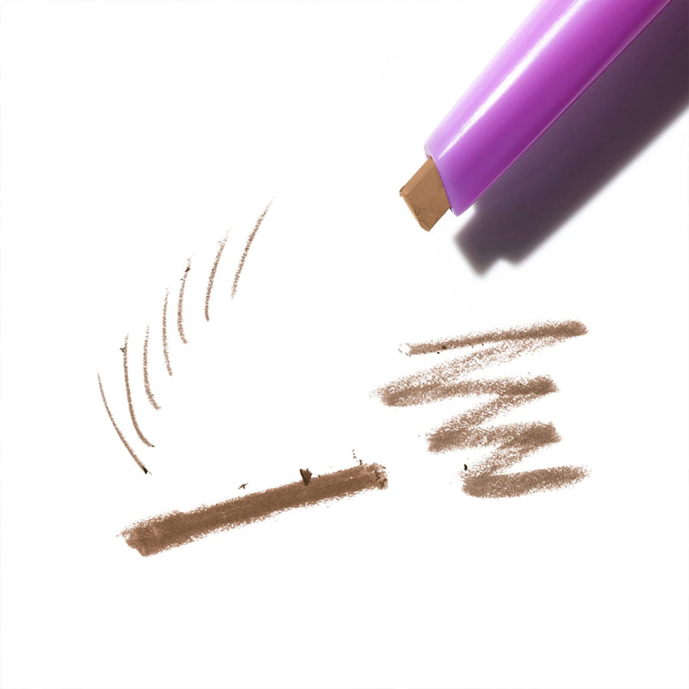 Kosas Brow Pop thin side shapes and creates feathered hair strokes for definition